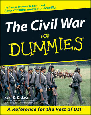 Book cover for The Civil War For Dummies