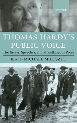 Book cover for Thomas Hardy's Public Voice