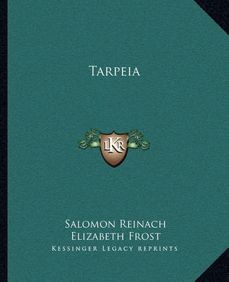 Book cover for Tarpeia