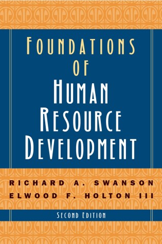 Cover of Foundations of Human Resource Development