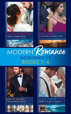 Book cover for Modern Romance Collection: November 2017 Books 1 - 4