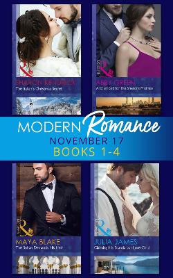 Book cover for Modern Romance Collection: November 2017 Books 1 - 4