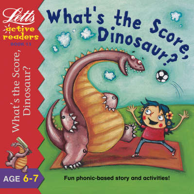 Book cover for What's the Score Dinosaur?