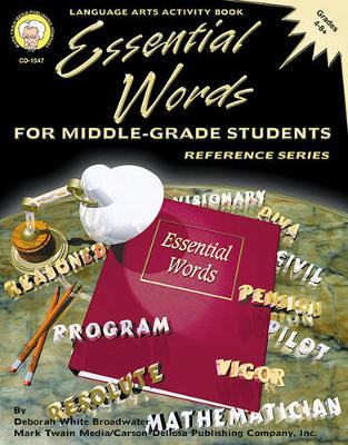 Book cover for Essential Words for Middle-Grade Students, Grades 4 - 8