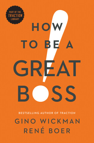 Book cover for How to Be a Great Boss