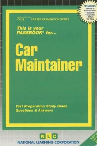 Cover of Car Maintainer