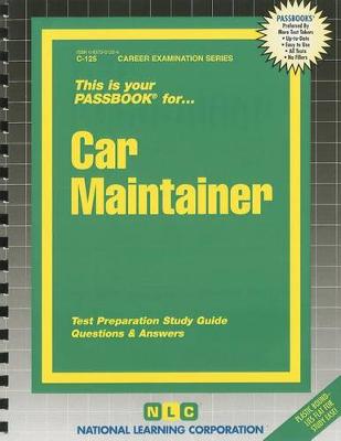 Book cover for Car Maintainer