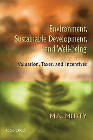 Cover of Environment, Sustainable Development, and Well-being