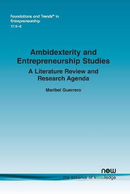 Book cover for Ambidexterity and Entrepreneurship Studies