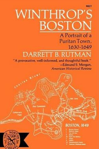 Cover of Winthrop's Boston