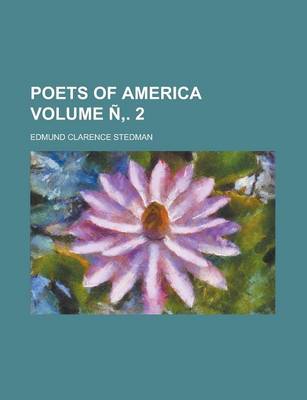 Book cover for Poets of America Volume N . 2