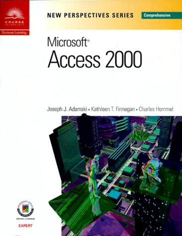 Book cover for New Perspectives on Microsoft Access 2000