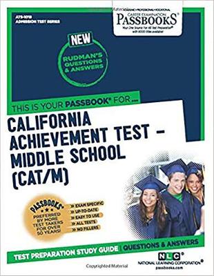 Book cover for California Achievement Test a Middle School (CAT/M)