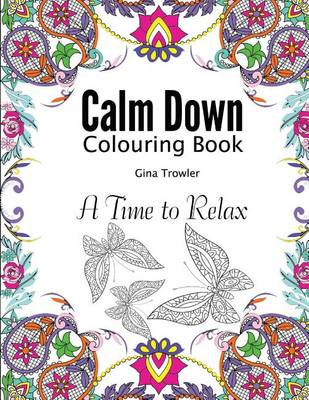 Book cover for Calm Down Colouring Book