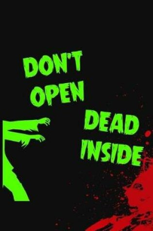 Cover of Don't Open Dead Inside