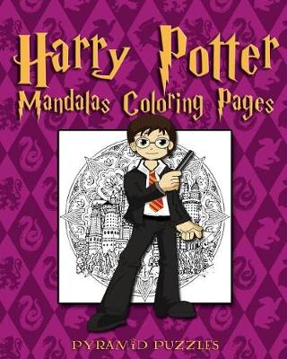 Book cover for Harry Potter Mandalas Colouring Pages
