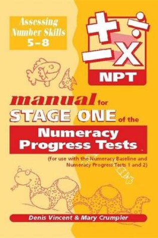 Cover of Numeracy Progress Tests, Stage One Manual