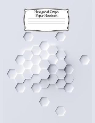 Book cover for Hexagonal Graph Paper Notebook