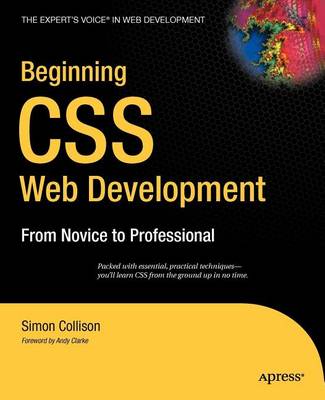 Book cover for Beginning CSS Web Development: From Novice to Professional