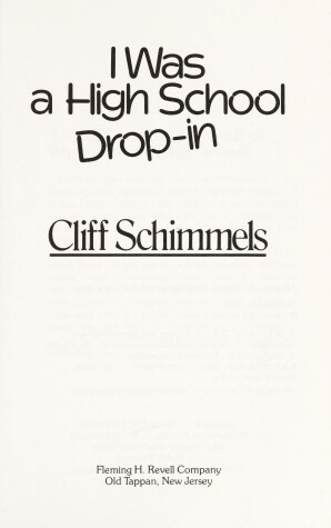 Book cover for I Was a High School Drop-In