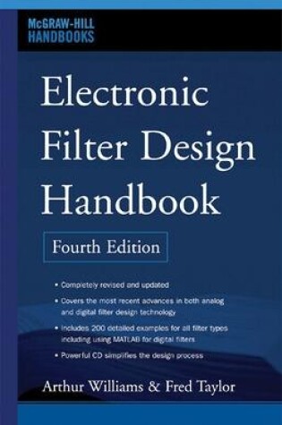 Cover of Electronic Filter Design Handbook, Fourth Edition