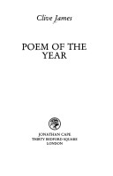 Book cover for Poem of the Year