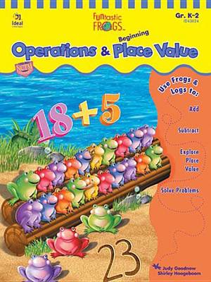 Book cover for Funtastic Frogs Operations and Beginning Place Value, Grades K - 2