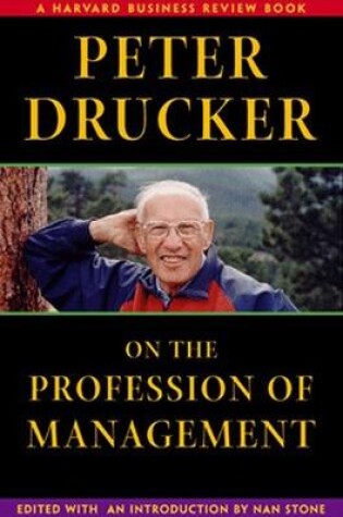 Cover of Peter Drucker on the Profession of Management