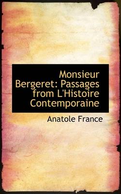 Book cover for Monsieur Bergeret