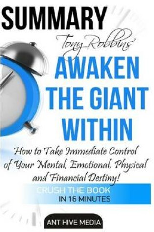 Cover of Tony Robbins' Awaken the Giant Within Summary