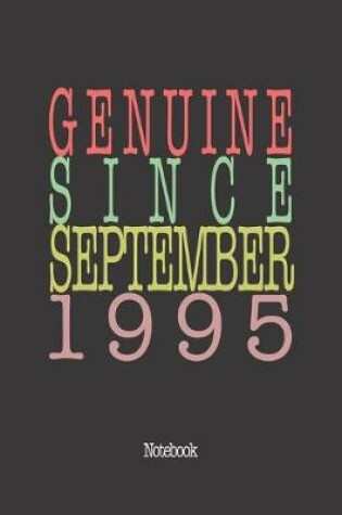 Cover of Genuine Since September 1995