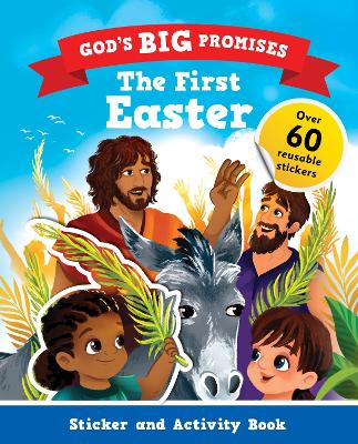 Book cover for God's Big Promises Easter Sticker and Activity Book