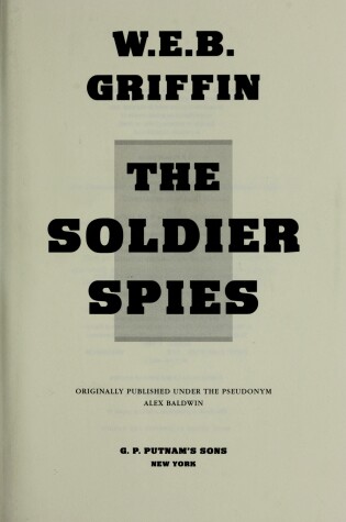 Cover of Soldier Spies