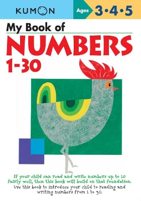 Book cover for My Book of Numbers 1 - 30 (UK Commonwealth Edition)