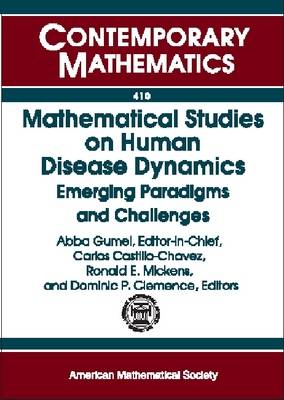 Book cover for Mathematical Studies on Human Disease Dynamics