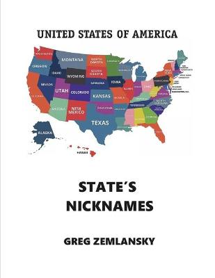 Book cover for United States of America State's Nicknames