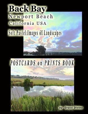 Book cover for Back Bay Newport Beach California USA Soft Pastel Images of Landscapes