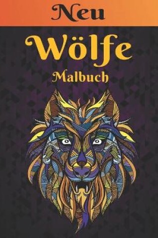 Cover of Wölfe Malbuch Neu