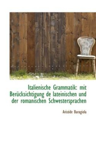 Cover of Italienische Grammatik