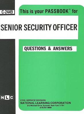 Book cover for Senior Security Officer