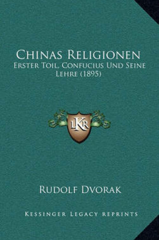 Cover of Chinas Religionen