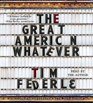 Book cover for The Great American Whatever