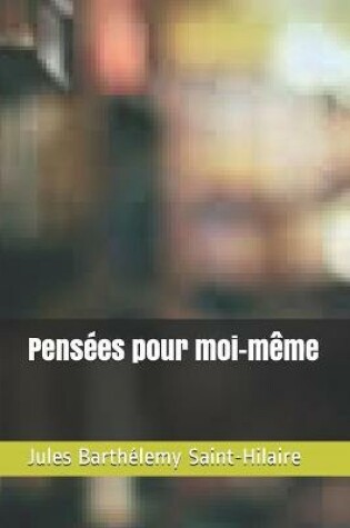 Cover of Pensees pour moi-meme