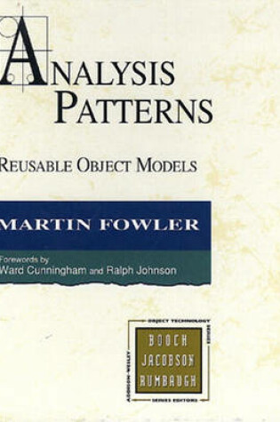 Cover of Analysis Patterns