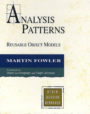 Book cover for Analysis Patterns