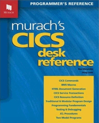 Book cover for Murach's CICS Desk Reference