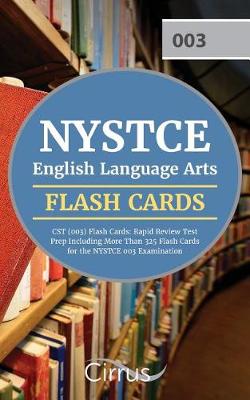 Book cover for NYSTCE English Language Arts CST (003) Flash Cards