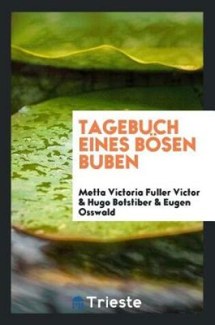 Cover of Tagebuch Eines B sen Buben