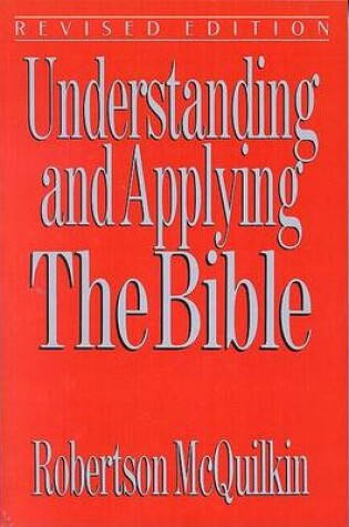 Cover of Understanding and Applying the Bible