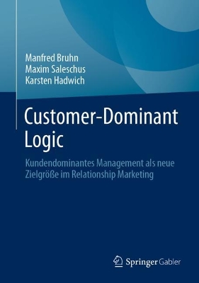 Book cover for Customer-Dominant Logic